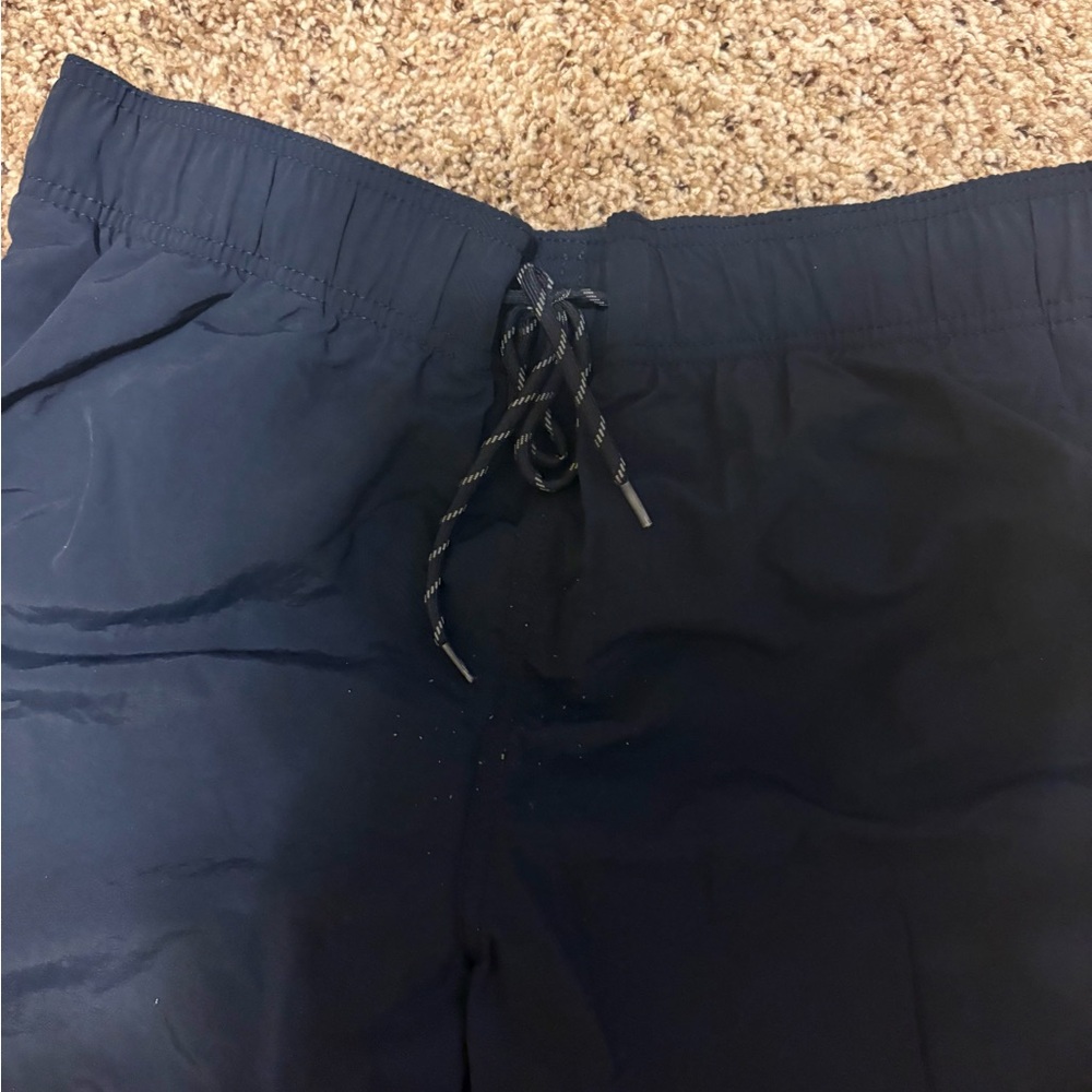 H&M Navy Swim Trunks with Drawstring - Picture 2 of 4